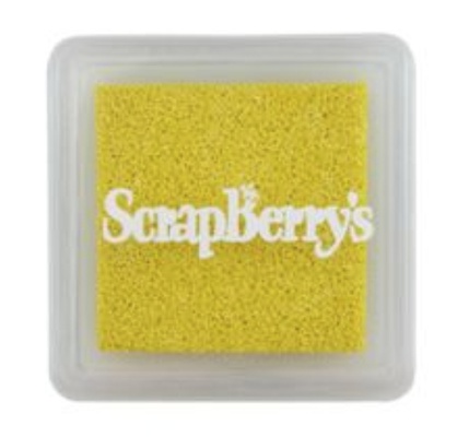 Пігментне чорнило від ScrapBerryʼs - Мерехтливий сонячний - Жовтий