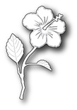 Нож для вырубки от Memory Box -  DIES - Happy Hibiscus