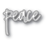 Ножі для вирубки від Memory Box - Peace Jotted Script