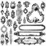 Штампи від IOD - Décor Stamps - Hardware