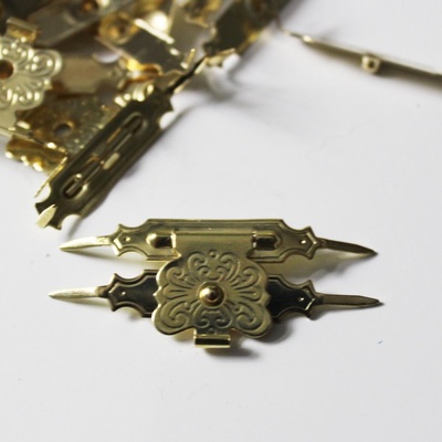 Защелка декоративная,  31х21мм, 2 детали