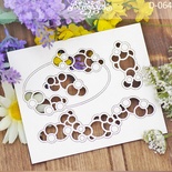 Чипборд від Вензелик - Набір з бульбашками, розмір: 114x90 мм