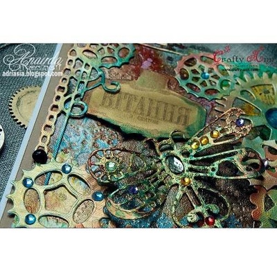 Ніж для вирубки Crafty Ann - Gears (Steampunk)