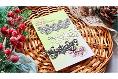 Ніж для вирубки "Сніжна віньєтка" від AgiArt, 86*30 мм