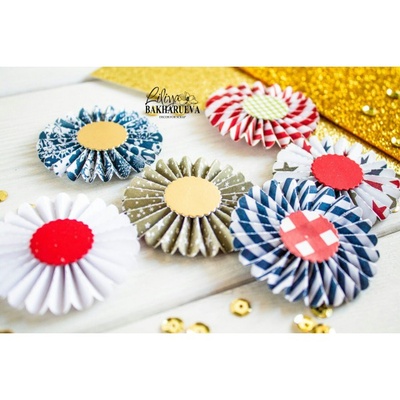 Нож для вырубки от AgiArt - "Розетка-цветок малый"