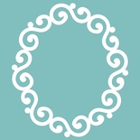 Чипборд від Вензелик - Рамочка 43, розмір: 41*47 мм