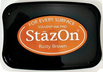 Перманентне чорнило Tsukineko - StazOn Pads Rusty Brown