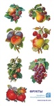 Аркуш з картинками - Фрукти, 15х30 см