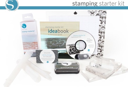 Стартовый набор для создания штампов с помощью плоттера Silhouette - Stamping Starter Kit