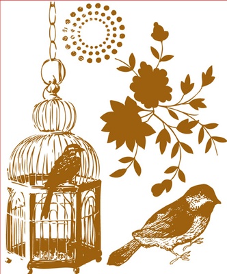 Акриловые штампы от компании Prima - Melody