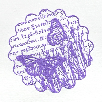 Пудра для ембосінгу Фабрика Декору - Фіалка