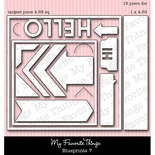 Ніж для вирубки My Favorite Things - Die-namics Blueprints 7 (MFT370)