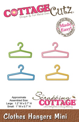 Лезвие CottageCutz - Clothes Hangers Mini, 4,5х4,5 см