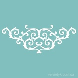 Чипборд від Вензелик - Вензель 10, 95x37 мм, розмір: 95x37 мм