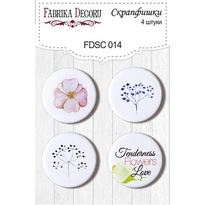 Набор скрапфишек Фабрика Декору из 4 шт. FDSC 014