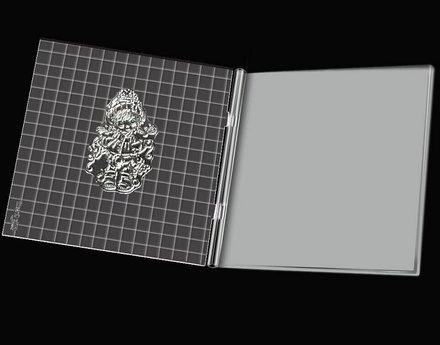 Инструмент с разметкой для штампинга - Stamping Tool, 16x16 см