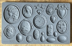 Молди від IOD - Cameos 6x10 Decor Moulds™, 15x26 см