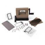 ПОД ЗАКАЗ! Машинка для вырубки и тиснения Sizzix Sidekick Starter Kit Brown & Black, стартовый набор