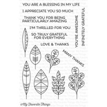 Акриловий штамп My Favorite Things - LJD Geometric Greenery, 16 шт.