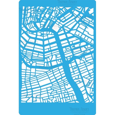 Трафарет Фабрика Декору, 20см Х15см, FDTR230