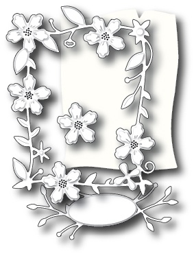 Ніж для вирубки від Memory Box - Botanic Frame