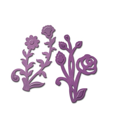 Ножі від Spellbinders — DAISIES AND ROSES - Маргаритка і троянда