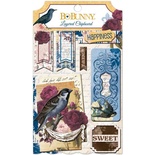 Высечки из чипборда BoBunny - Rose Cafe - Layered Chipboard