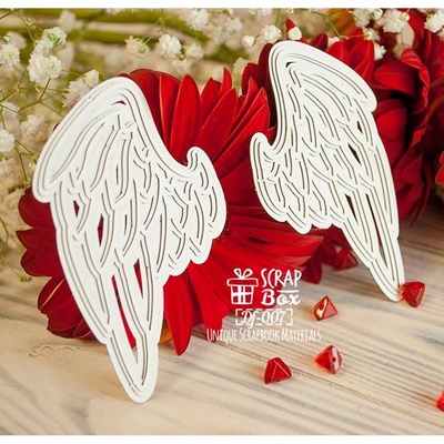 3d чіпборд ScrapBox - Крилі Df-007