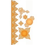 Ніж для вирубки від Spellbinders - Persian Accents, 6 шт