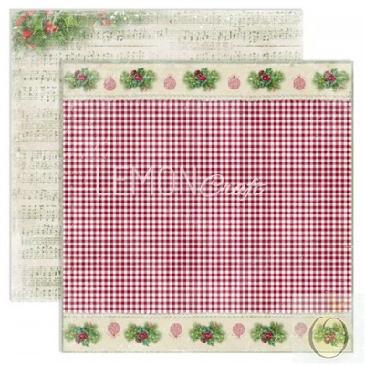 Набор скрапбумаги LemonCraft - Christmas Greetings, 30х30 см, с бонусом