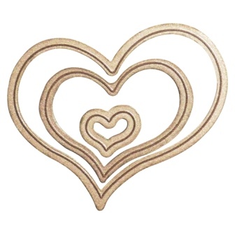 Ножі для вирубки Spellbinders - Dies- Hearts One