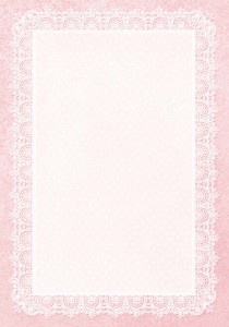 Двусторонний лист бумаги от Galeria Papieru - Little Women МК1, 10х14.5см