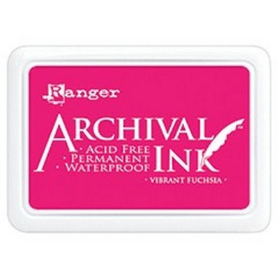 Архівне чорнило Ranger - Archival Ink Pad - Vibrant Fuchsia