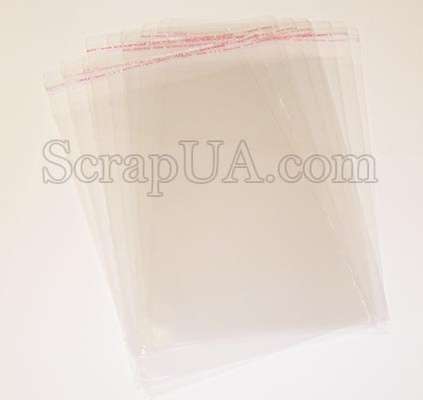 Упаковка для открыток, 22х16, с клапаном на липкой ленте, 10 шт.