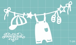 Чипборд от Вензелик - Подвеска 02, размер: 90x53 мм