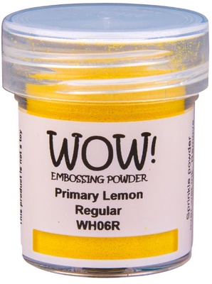 Пудра для ембосінгу Wow - Primary Lemon - Regular, 15 мл