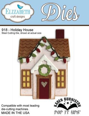 Ножі від Elizabeth Craft Designs - Holiday House - Новий будиночок