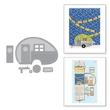 Ножі від Spellbinders - Die D-Lites Build a Camper Etched Dies 