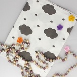 Бавовна, Хмара на білому фоні, 45x70 см