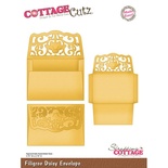Ножі для вирубки CottageCutz Filigree Daisy Envelope