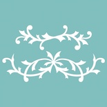 Чипборд від Вензелик - Набір вензлів 10, розмір: 59*106 мм