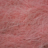 Сизаль натуральный, цвет розовый, 40 г