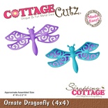 Ніж для вирубки CottageCutz - Ornate Dragonfly, 10x10 см