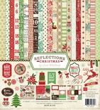 Набір паперу та декору від Echo Park - Reflections Christmas Collection Kit