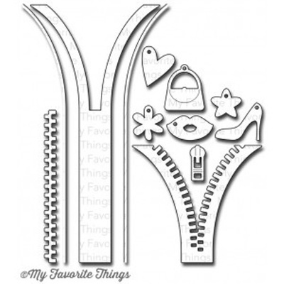 Лезвие My Favorite Things - Die-namics Zipper