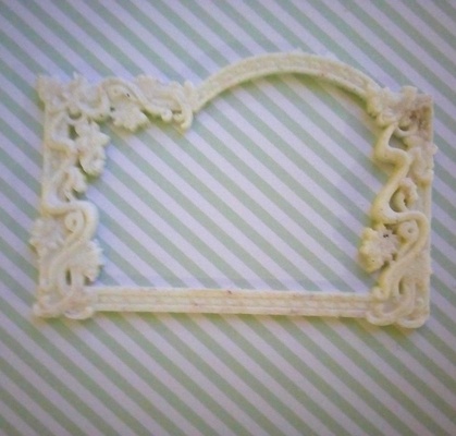 Гнучка пластикова фігурка - Рамка, 6,8x4,5см