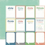 Аркуш двосторонній This Week Paper від Echo Park, 30x30 см