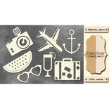 Чипборд Фабрика Декору - FDCH-142, цвет молочный, крафт