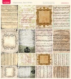 Лист с картинками от Тамары Старцевой - №30, 20,4х21,5 см, 16 шт.