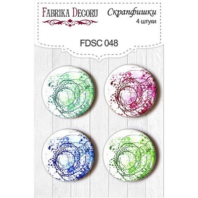 Набор скрапфишек Фабрика Декору из 4 шт. FDSC 048